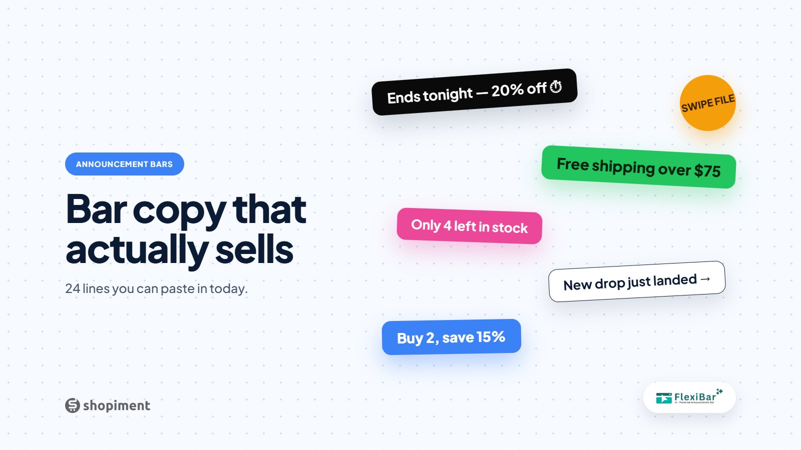 Announcement Bar Copywriting: 25 High-Converting Examples