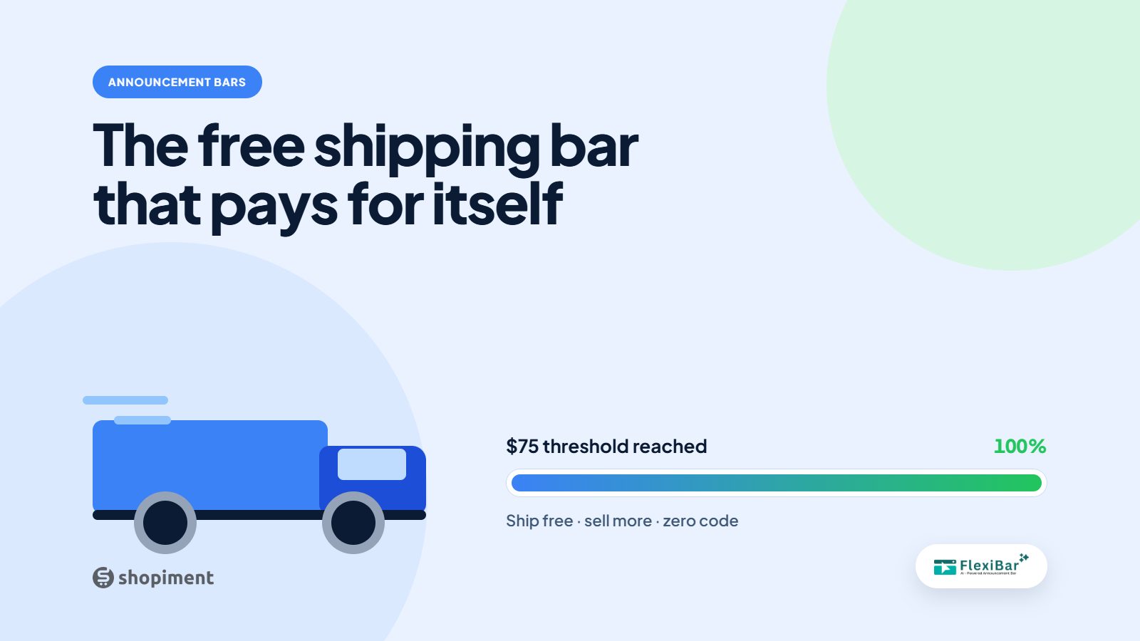 Free Shipping Bar for Shopify: Setup, Copy, and the Threshold Math