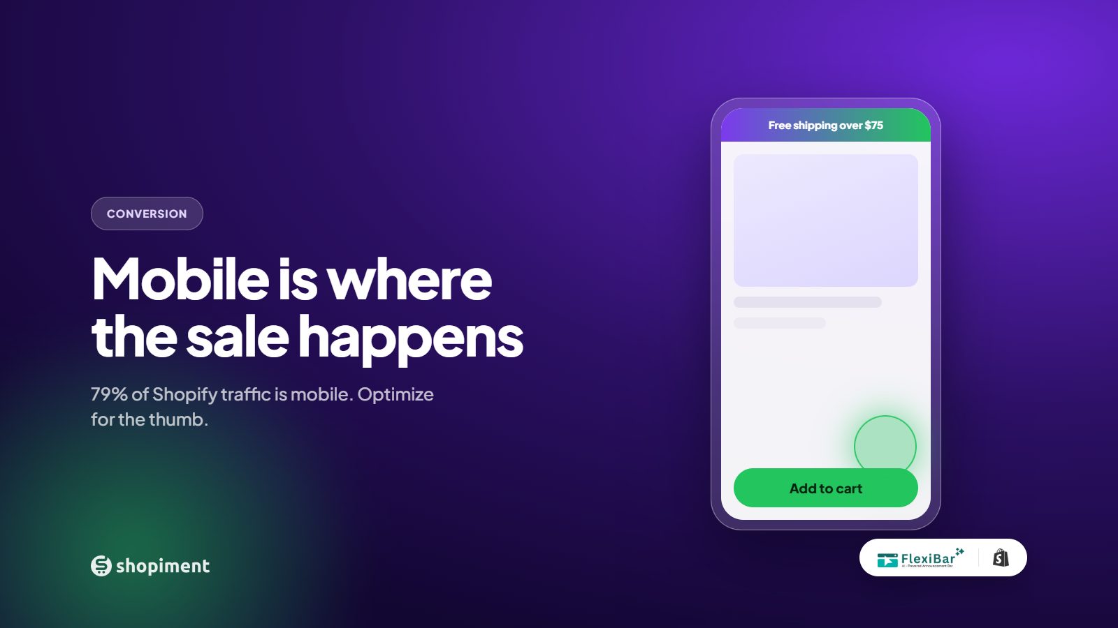 Mobile Conversion Optimization for Shopify (Where Most Stores Lose Sales)