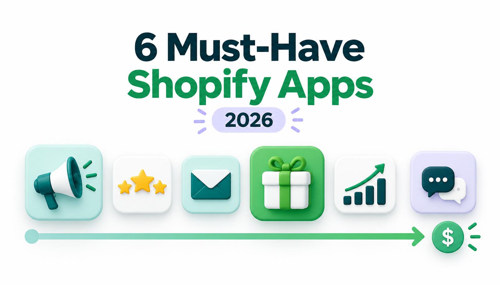 6 Must-Have Shopify Apps for 2026 (Picked by Store Stage)